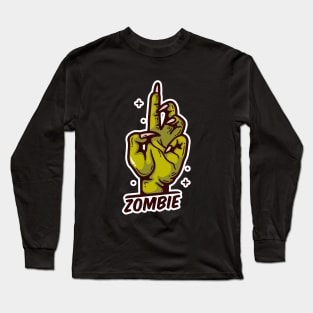 Zombie Long Sleeve T-Shirt